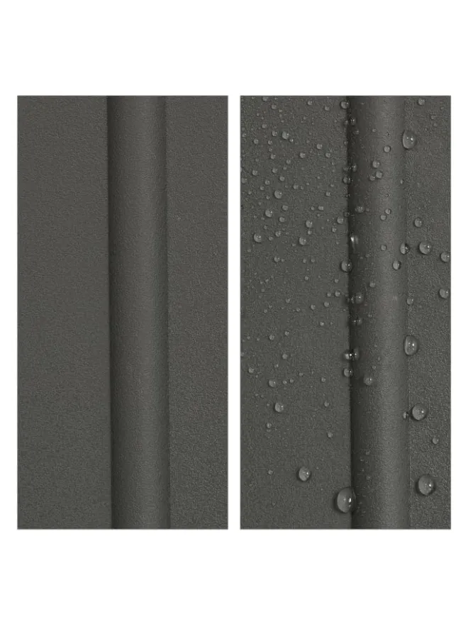 relaxdays Schuhpflege Und Mehr|Schuhpflege Und Mehr^3 x Schuhabtropfschale in Grau - (B)35 x (H)3 x (T)27 cm