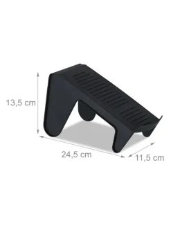 relaxdays Schuhpflege Und Mehr|Schuhpflege Und Mehr^12 x Schuhhalter in Schwarz
