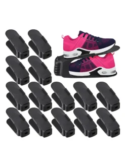 relaxdays Schuhpflege Und Mehr|Schuhpflege Und Mehr^30 x Schuhstapler in Schwarz