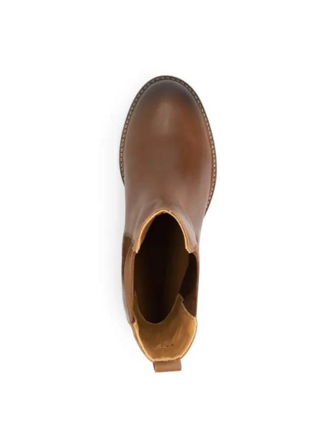 mysa Stiefeletten^Ambrozia Leather in Cognac