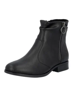Ankle Boots in Schwarz>rieker Hot