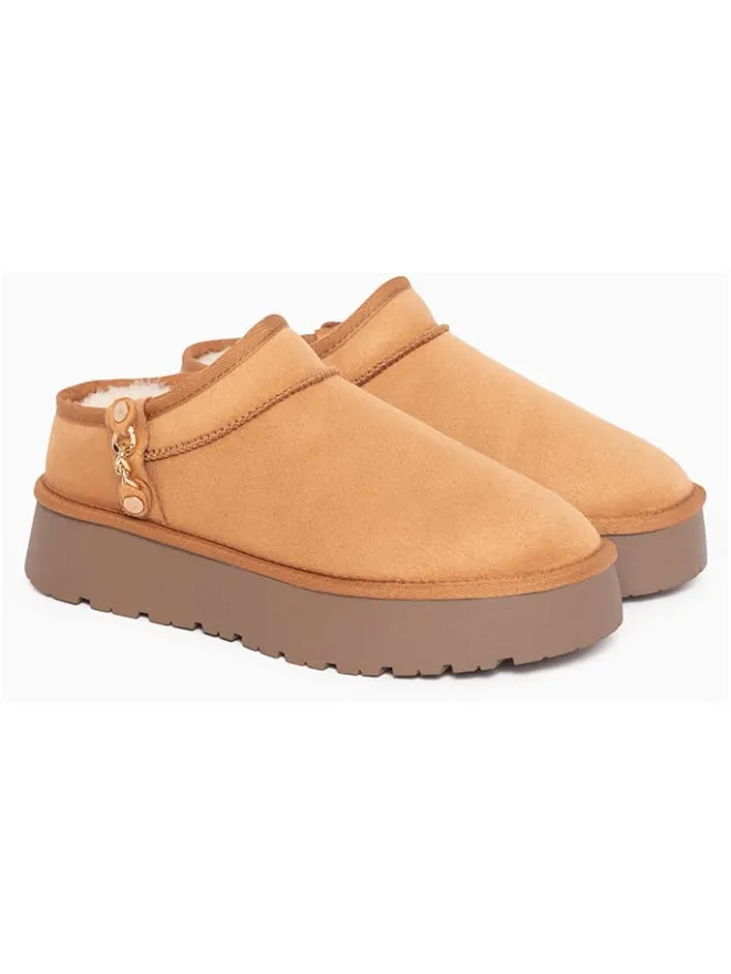 Ankle-Boots "Idalia" in Hellbraun>ISLAND BOOT Best