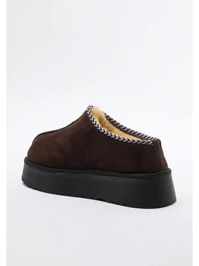 Ankle-Boots in Braun>trendyol Hot