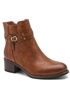Ankle-Boots in Hellbraun>Sixth Sens Outlet