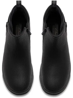 Clarks Stiefeletten^Ankle-Boots in Schwarz