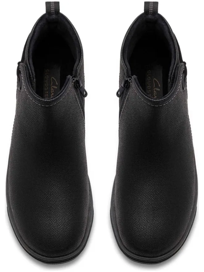 Clarks Stiefeletten^Ankle-Boots in Schwarz