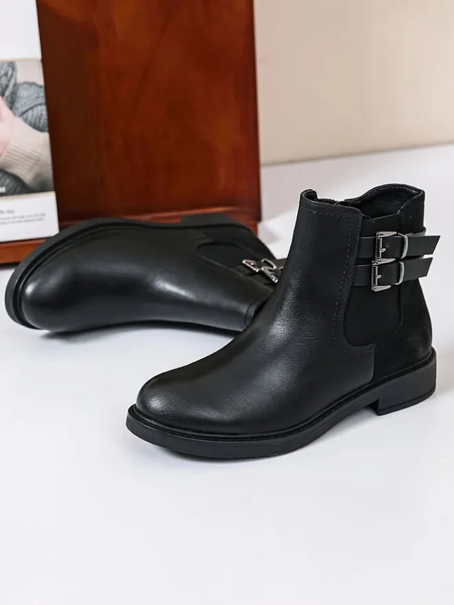 Sixth Sens Stiefeletten^Ankle-Boots in Schwarz