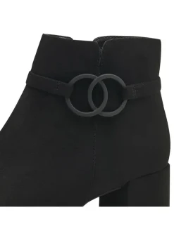 Ankle-Boots in Schwarz><noscript><img width=