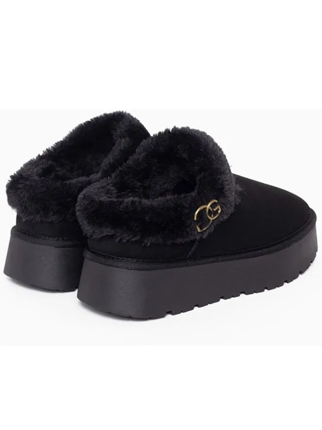 ISLAND BOOT Stiefeletten^Ankle-Boots "Insha" in Schwarz