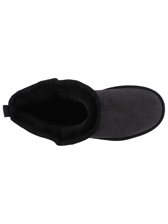 ISLAND BOOT Stiefeletten^Ankle-Boots "Miley" in Schwarz