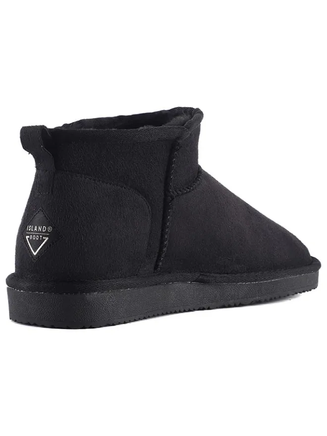 ISLAND BOOT Stiefeletten^Ankle-Boots "Miley" in Schwarz