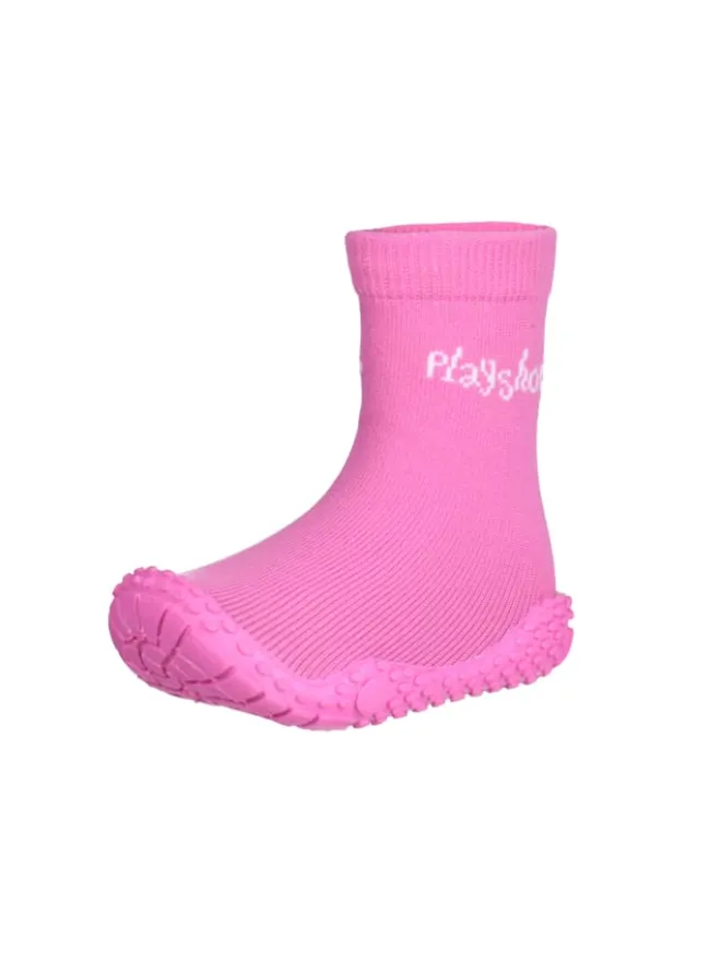 Aqua-Socke uni in Pink>Playshoes Outlet