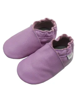 Baby Krabbelschuhe aus Leder, weiche Lauflernschuhe mit rutschfester Sohle><noscript><img width=