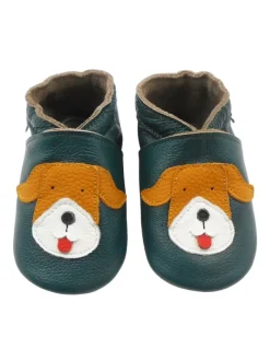 Basrakids Krabbelschuhe^Baby Krabbelschuhe aus Leder, weiche Lauflernschuhe mit rutschfester Sohle