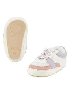 Baby Schuhe Farbmix in weiß><noscript><img width=