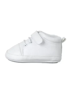 Sterntaler Krabbelschuhe^Baby Schuhe uni in weiß