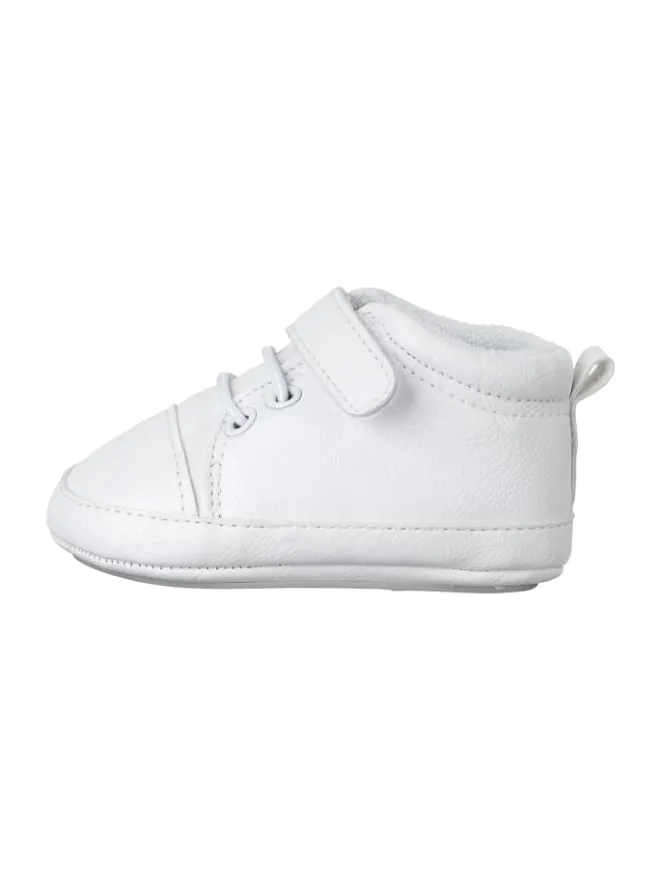 Sterntaler Krabbelschuhe^Baby Schuhe uni in weiß