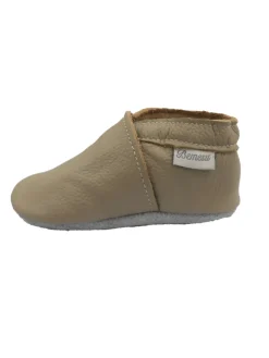 Baby-Leder-Laufschuhe, komfortabel mit rutschfester Sohle - Khaki><noscript><img width=