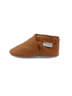 Baby-Leder-Laufschuhe, komfortabel mit rutschfester Sohle - Braun><noscript><img width=