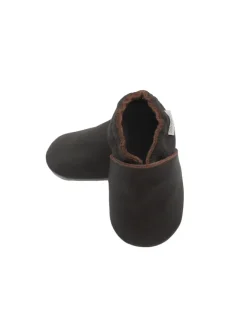 Baby-Leder-Laufschuhe, komfortabel mit rutschfester Sohle - Hellbraun>Bemesu Outlet