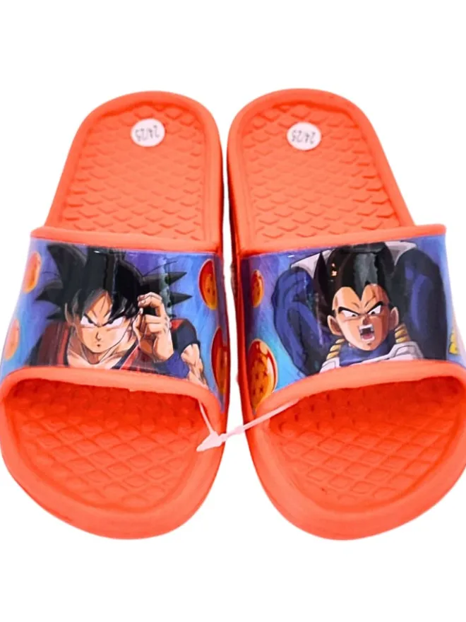 Dragon Ball Badeschuhe^Badelatschen in Orange
