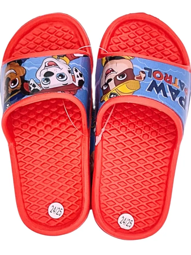 Badelatschen in Rot>Paw Patrol Online