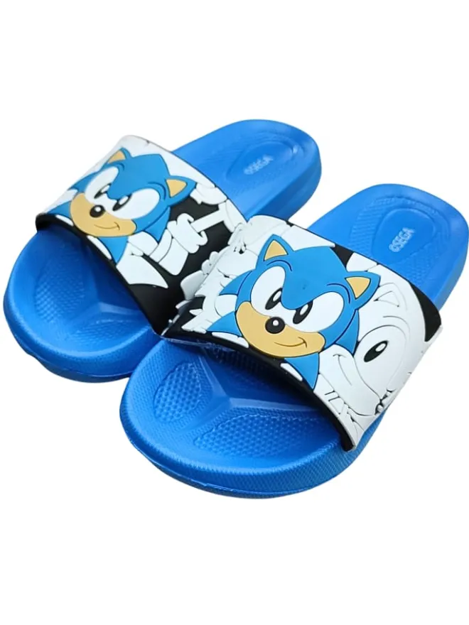Badelatschen The Hedgehog in Blau>Sonic Outlet