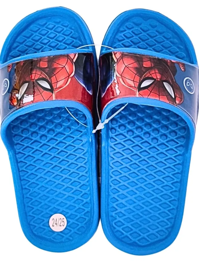Badelatschen Spider-Man in Blau>Spiderman Hot