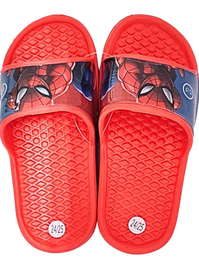 Badelatschen Spider-Man in Rot>Spiderman Hot