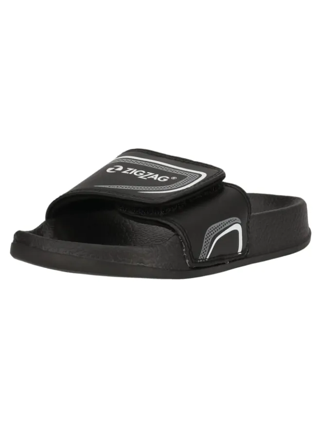 Zigzag Badeschuhe^Badesandale Calicut in 1001 Black