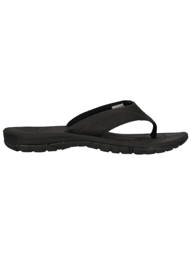 Badesandalen Flick in 1001 Black>Endurance Outlet
