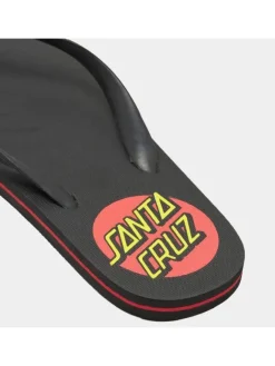 Santa Cruz Outdoorschuhe^Badeschuh "Classic Dot Thong" in Schwarz