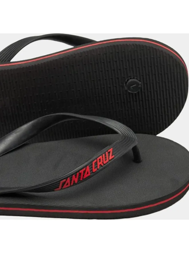 Santa Cruz Outdoorschuhe^Badeschuh "Classic Dot Thong" in Schwarz