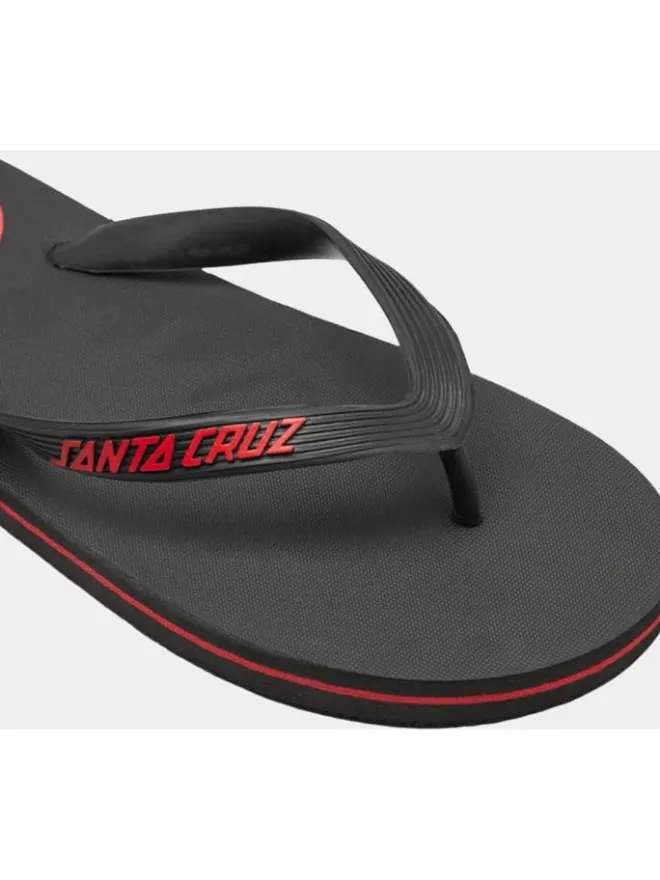 Santa Cruz Outdoorschuhe^Badeschuh "Classic Dot Thong" in Schwarz