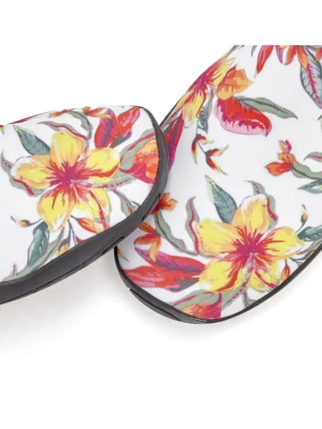 LASCANA Badeschuhe^Badeschuh in weiß Blume