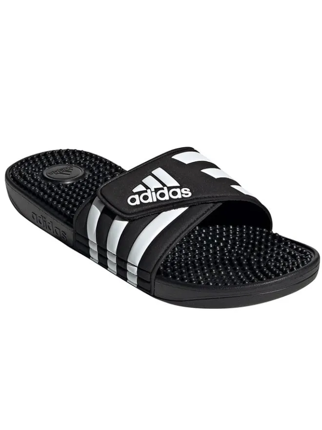 adidas Outdoorschuhe^Badeschuhe "Adissage" in Schwarz