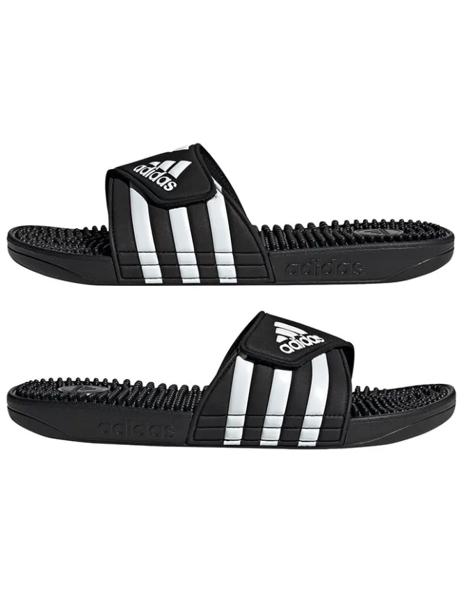 adidas Outdoorschuhe^Badeschuhe "Adissage" in Schwarz