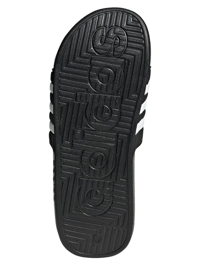 adidas Outdoorschuhe^Badeschuhe "Adissage" in Schwarz