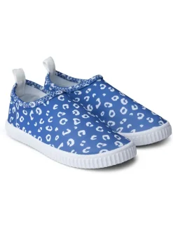 Badeschuhe ''Blue Leopard'' in Blau>Swim Essentials Online