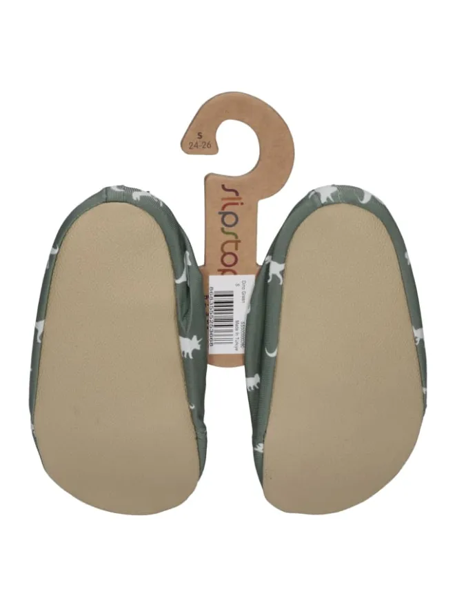 Badeschuhe DINO GREEN in bunt>SLIPSTOP DEUTSCHLAND Online