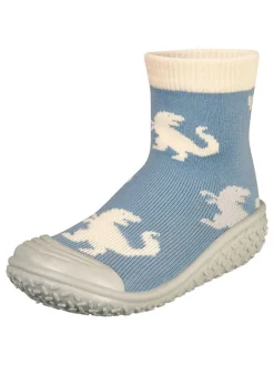 Playshoes Badeschuhe|Badeschuhe^Badeschuhe "Dino" in Hellblau