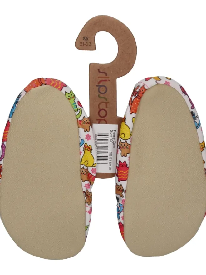 SLIPSTOP DEUTSCHLAND Badeschuhe^Badeschuhe FUNNY CATS in bunt