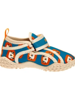 Badeschuhe in Blau/ Orange>Playshoes Clearance