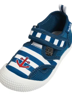Badeschuhe in Dunkelblau><noscript><img width=