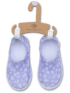 Swim Essentials Badeschuhe|Badeschuhe^Badeschuhe ''Lila Leopard'' in Lila