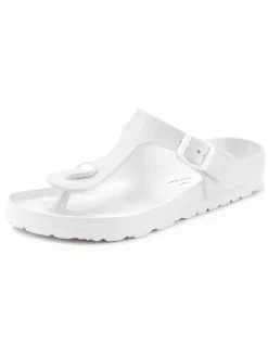 Venice Beach Sandalen·Zehensandalen^Badezehentrenner in weiß