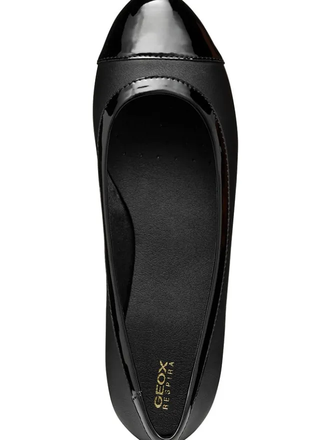 Geox Ballerinas^Ballerinas "Charlene" in Schwarz