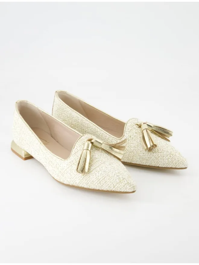 Ballerinas in Beige>Terry