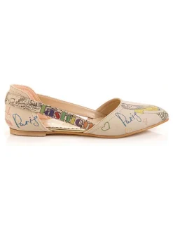 Ballerinas in Beige/ Bunt>Goby Discount