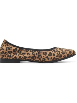 Ballerinas in Beige/ Hellbraun/ Dunkelbraun><noscript><img width=
